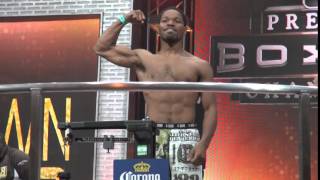 Adrien Broner vs. Shawn Porter weigh in