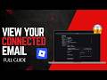 How to Check your Email on Roblox