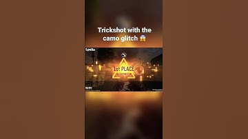 I hit a trickshot with the camo glitch codm