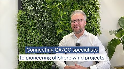 Connecting QAQC specialists to pioneering offshore wind projects | Taylor Hopkinson