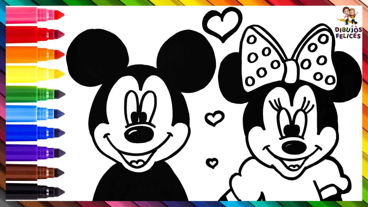 Como dibujar a mickey