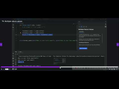 Return Values