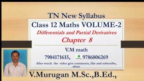 12th Maths  volume  2 Unit 8  Exercise 8.4