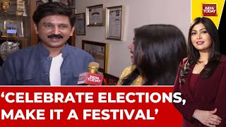 Karnataka Elections 2024: Superstar Ramesh Aravind Advocates for Voting | India Today Exclusive