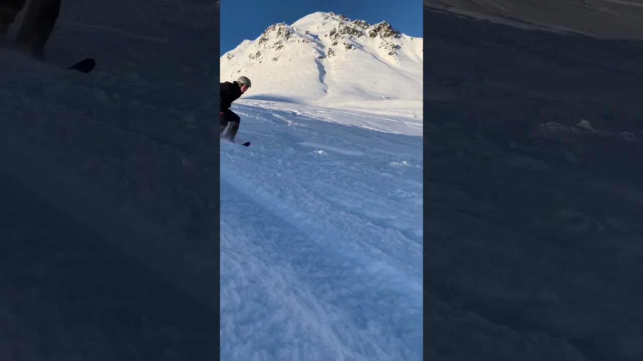 Funny ski fail ⛷ 