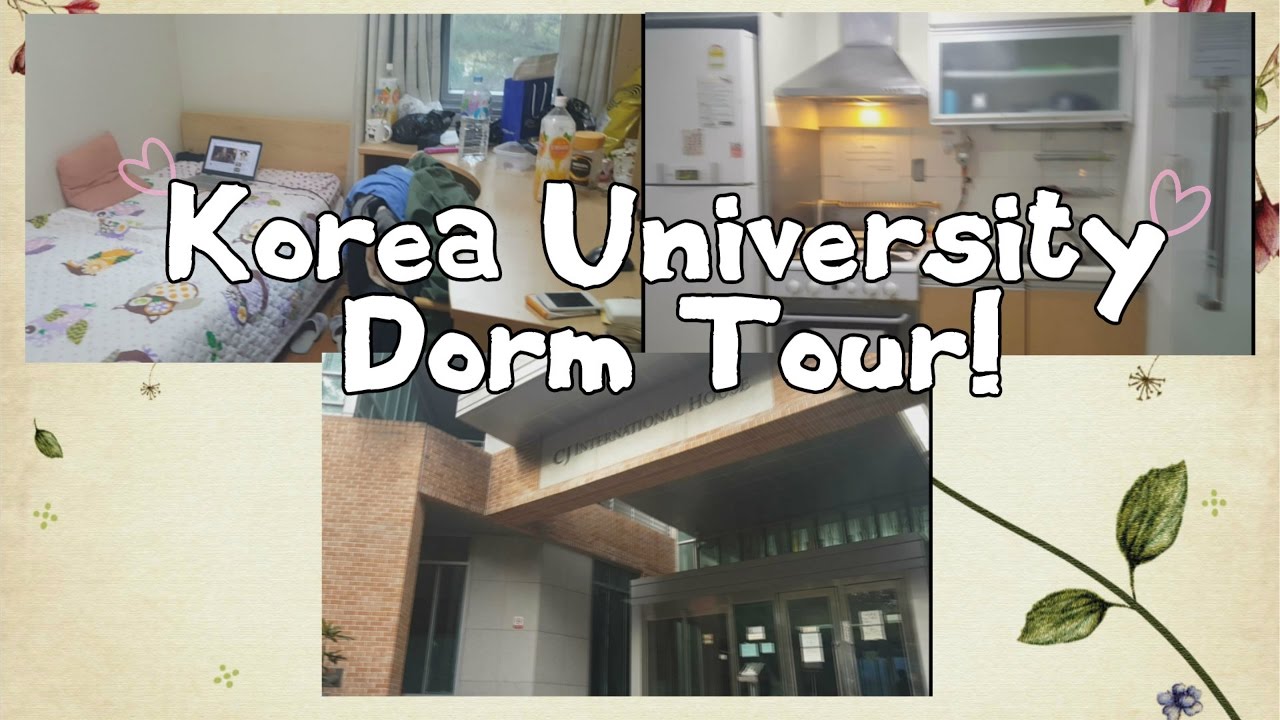 korea dorm tour