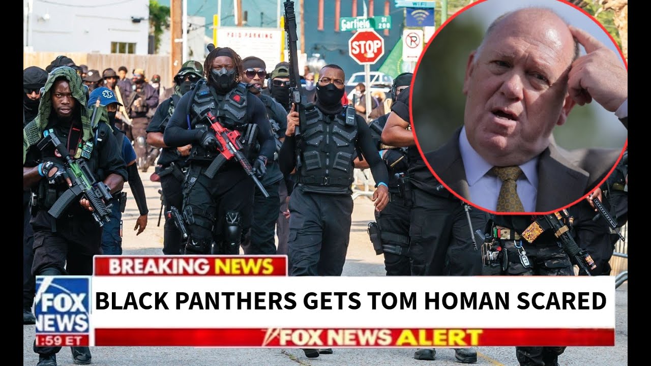 Black Panthers Gets Tom Homan SCARED and He Calls for their ARREST...in Philadelphia!