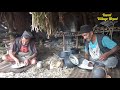 cow herd kitchen//rural village nepal//