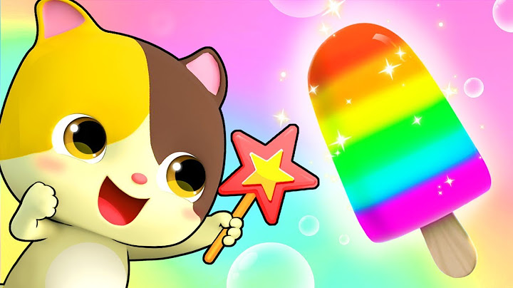 Learn Colors with Magic Witch | Ice Cream,  Colors Song | Nursery Rhymes | Kids Songs | BabyBus