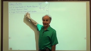 Razavi Electronics 1, Lec 16, Large-Signal & Small-Signal Operation