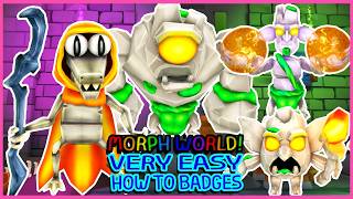 Roblox Update - How to get Key 1-3 - Earth Dungeon Level  1-3 and Earth Mage Morph in MORPH WORLD