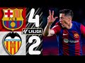 🎥 Barcelona vs. Valencia [4-2] - Match Review (La Liga 2023/2024)