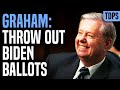 Lindsey Graham Suggests Biden Votes Be Thrown in Trash