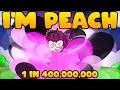 I rolled 1 in 400 million impeached im peach aura on roblox sols rng