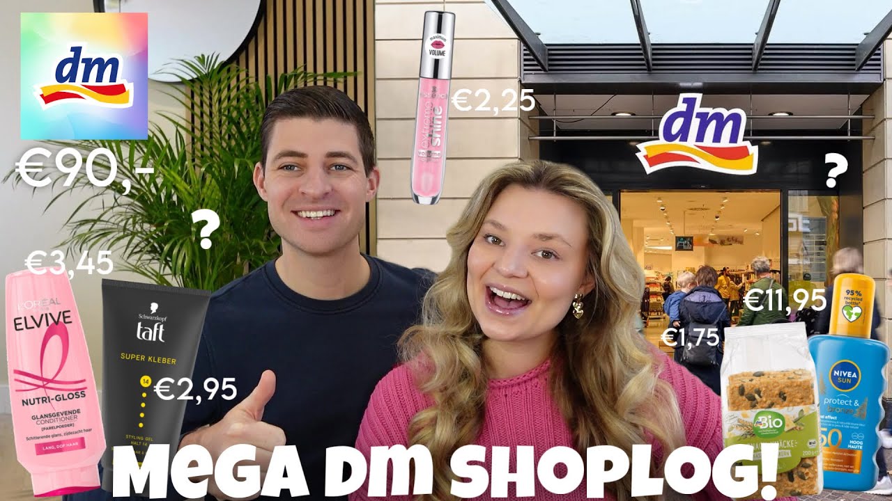 DM SHOPLOG JANUARI 2026! KOM SHOPPEN MET ONS IN DUITSLAND + SNACKS TESTEN | Joyce Rikken