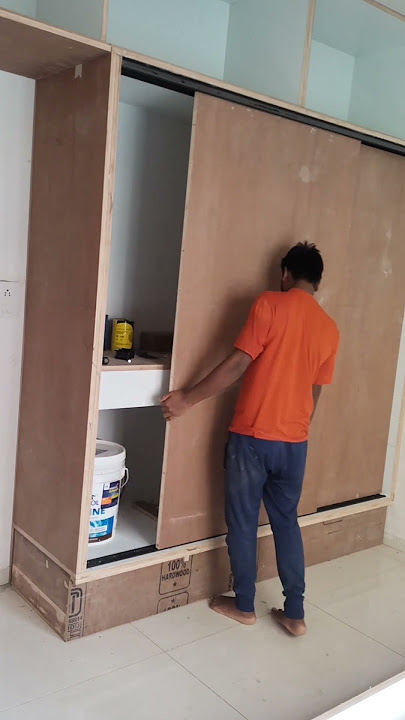 soft close sliding door work!!