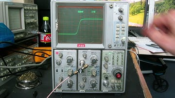 Tektronix 7603 with 7A26, 7A18 and 7B53A plugins