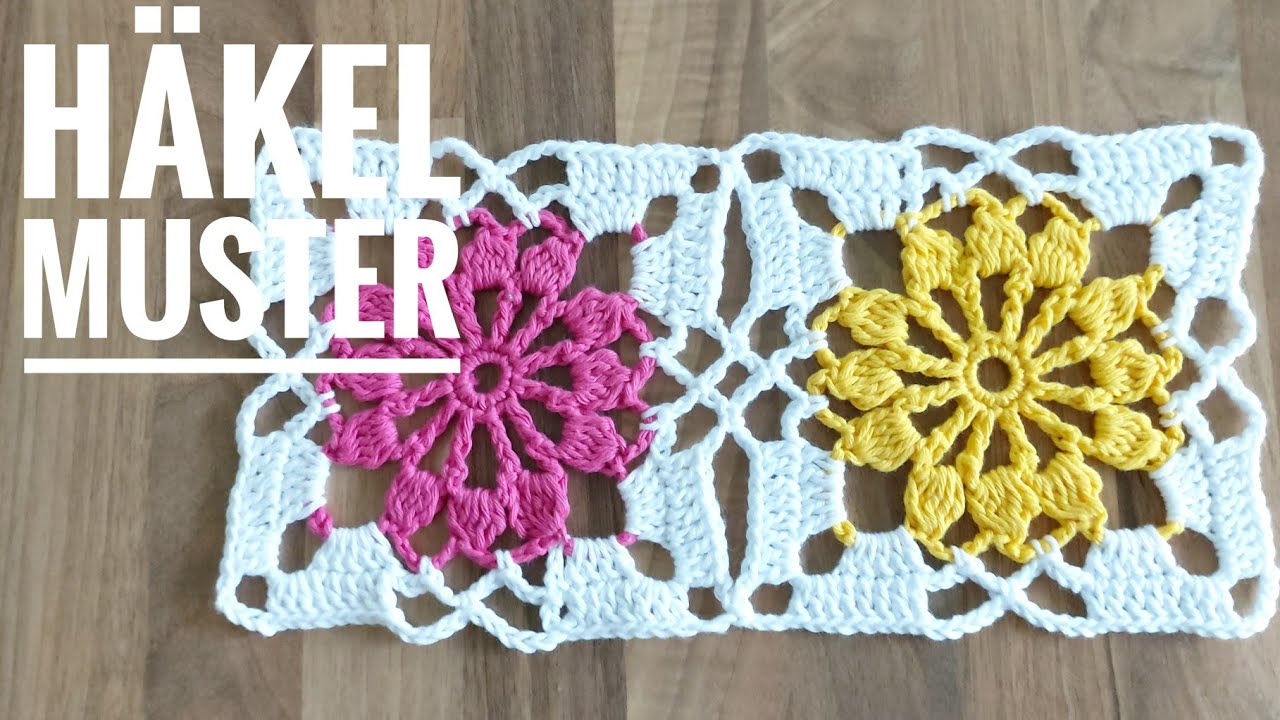 205. Muster für Tischdecken/ Узор крючком