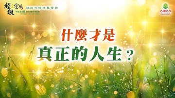 什麼才是真正的人生？｜太陽盛德導師–超級生命密碼網路共修精華