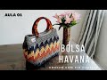 Bolsa Havana | Crochê com fio Náutico - Aula 01