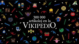 300 000 artikoloj en la Esperanta Vikipedio