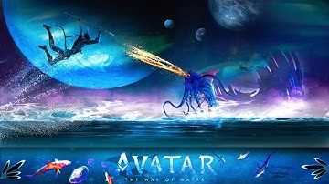 I made an Avatar Movie 2 | Poster Design in Photoshop, Speed Art.