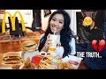 WHY WE BROKE UP!! (STORY TIME) MCDONALDS MUKBANG! *JUICY AF*