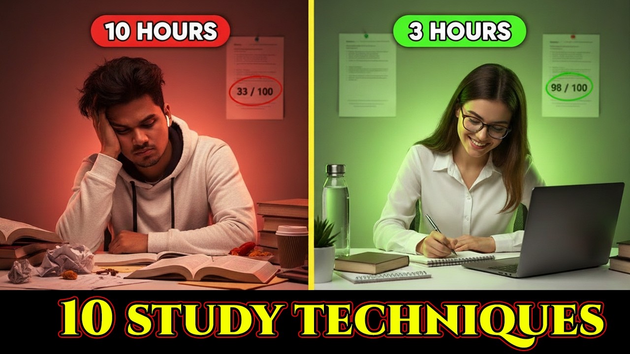 Учитесь больше за меньшее время 🔥 | 10 лучших методов подготовки к экзаменам на тамильском языке