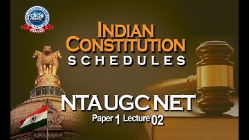 NTA UGC NET Paper 1 Lec 01 Part 03 Indian Constitution Polity Administration