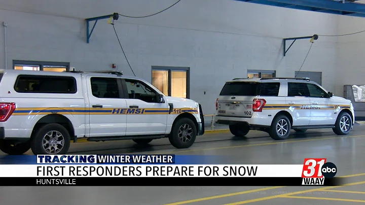 First responders prepare for snow