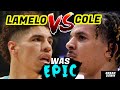 LAMELO VS COLE ANTHONY WAS CRAZY GOOD!  A CLOSER LOOK AT WHAT HAPPENED.