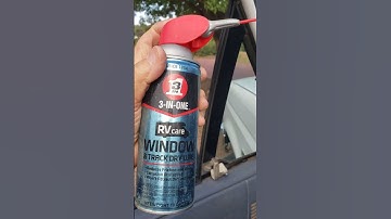 Quick Tip - Lubing window tracks. #shorts