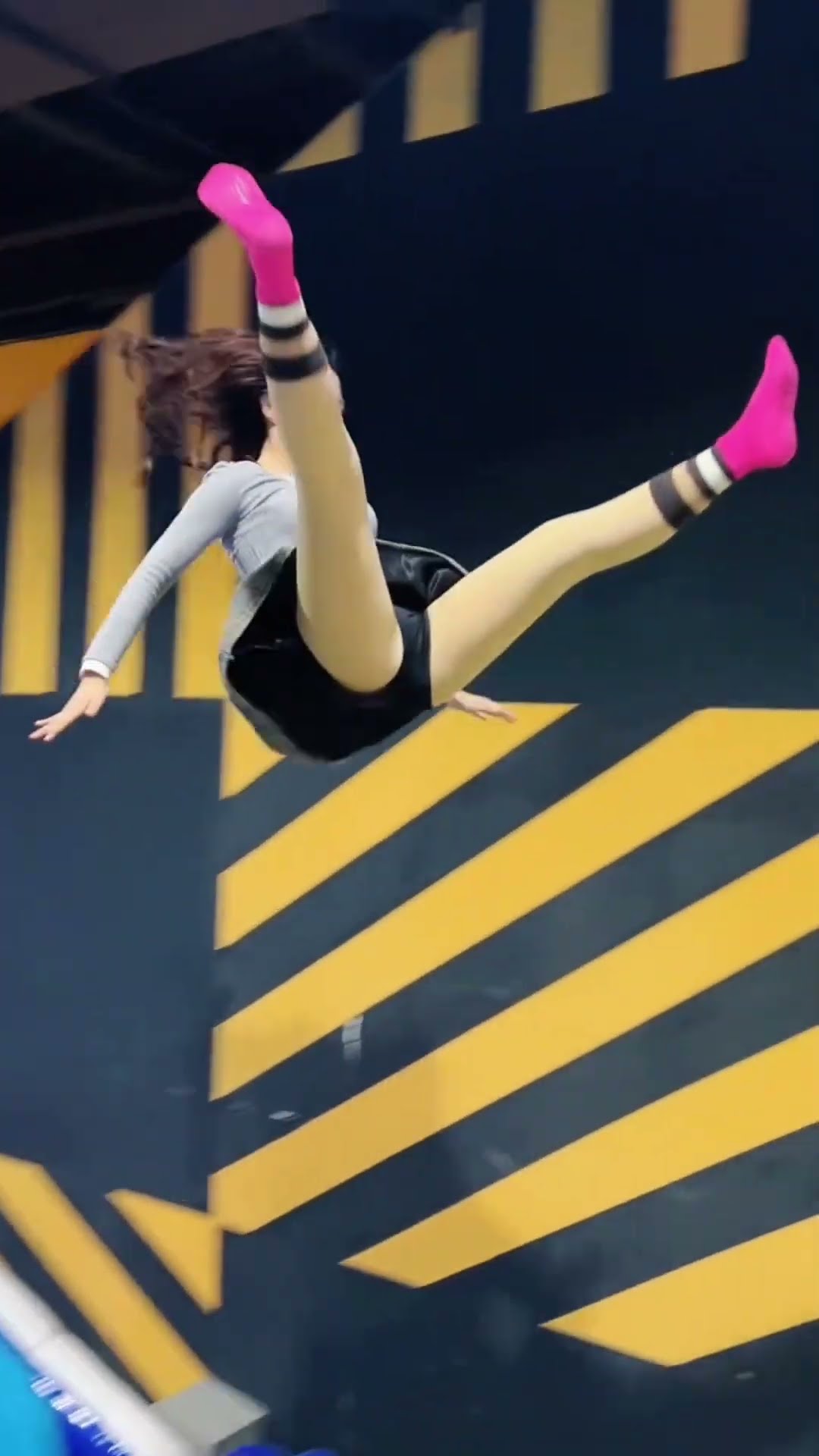 This Trampoline Is  ???so Fun Why Didn't We Just Start Jumping Around Like This When We Were Kids