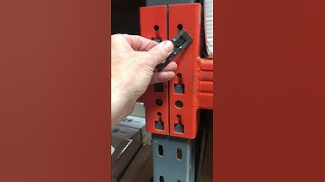 How to Install Storax SP80 Beam Safety Lock | Pallet Racking Spring Pin