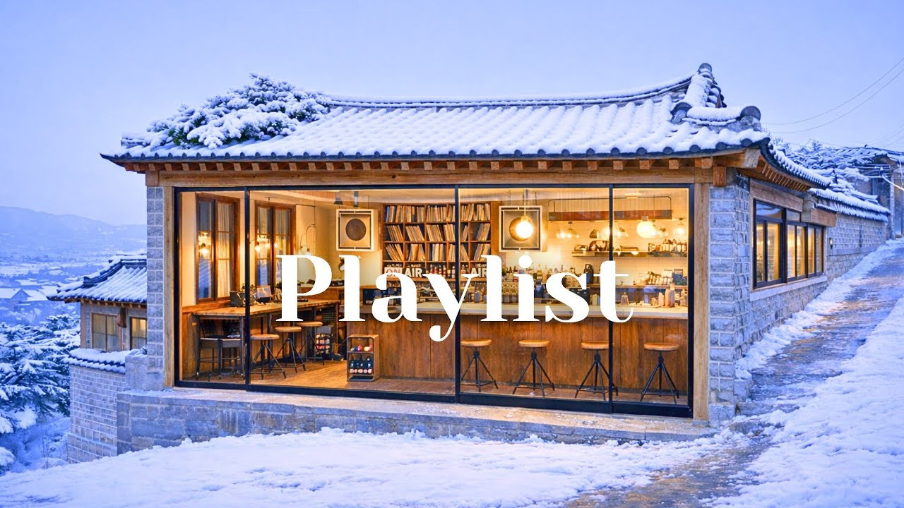 Playlist 하루종일 듣기좋은 겨울 카페 팝송 𝟏𝟎𝟎곡 (중간광고없음)✨기분 좋아지는 카페음악🎵❄️