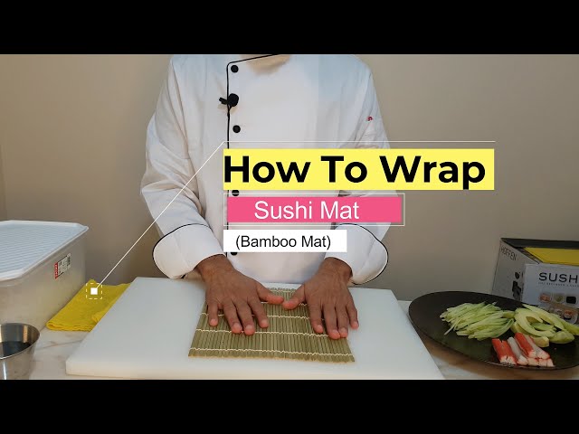 Professional bamboo sushi mat