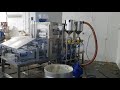 Hummus filling and sealing packaging line קו מילוי ואריזה אוטומטי לסלטים