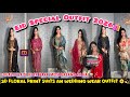 Eid 🌙 Special Suit From Meesho 🌈|| 3D Floral Print Outfit 🌸|| Heavy Wedding Wear Outfit 🤩#meesho 