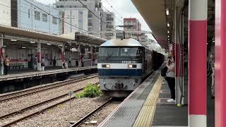 JR EF210 [EF210-162] & [EF210-166] @ Nishi-Kokubunji | JR貨物 EF210形 [EF210-162] - [EF210-166] @ 西国分寺駅