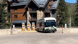 We went from Glenwood Springs to Denver on PUBLIC TRANIST!