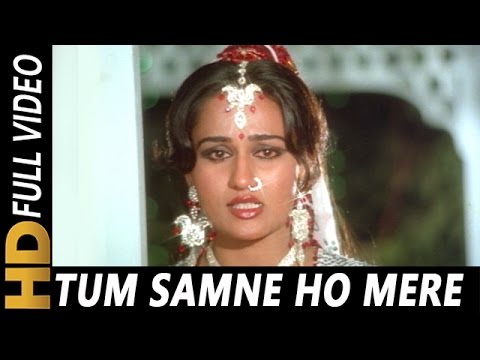 Tum Samne Ho Mere  Lata Mangeshkar  Badle Ki Aag 1982 Songs  Dharmendra Reena Roy Jeetendra