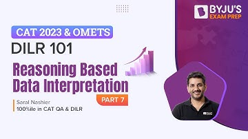 CAT 2023 | Reasoning Based Data Interpretation | Score 99%ile in CAT DILR #cat2023 #catdilr