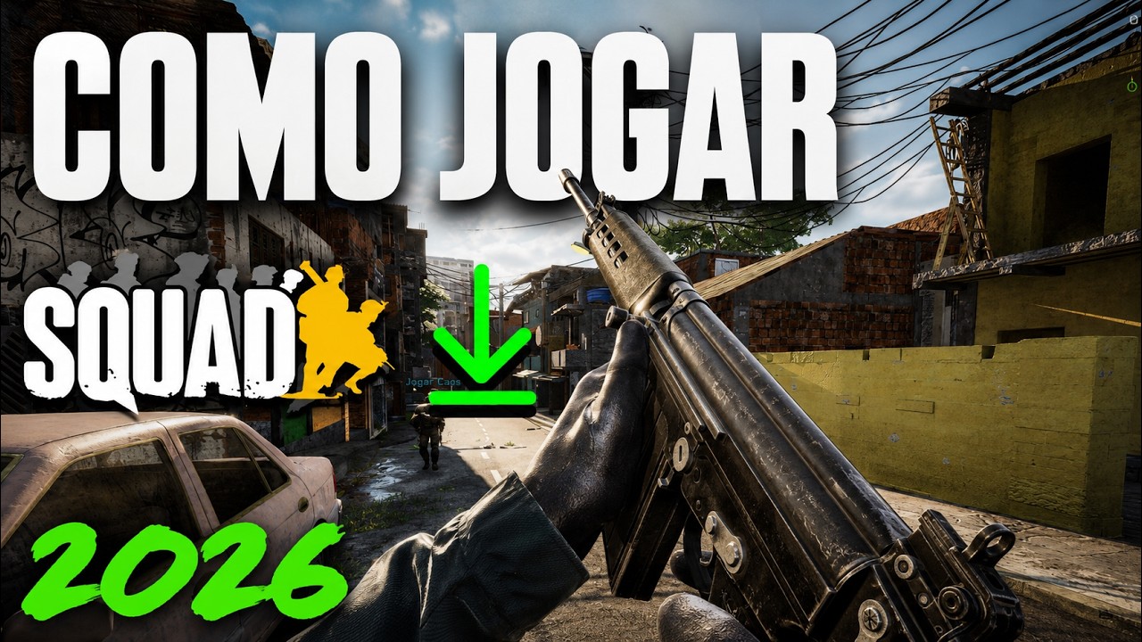 COMO JOGAR SQUAD FAVELA 2026 ATUALIZADO