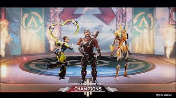 Apex Legends GUN RUN!!(FINAL KILL THROWING KNIFE) Mr. Apex