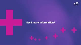 Information Help is just a few taps away with Citi Plus Guide