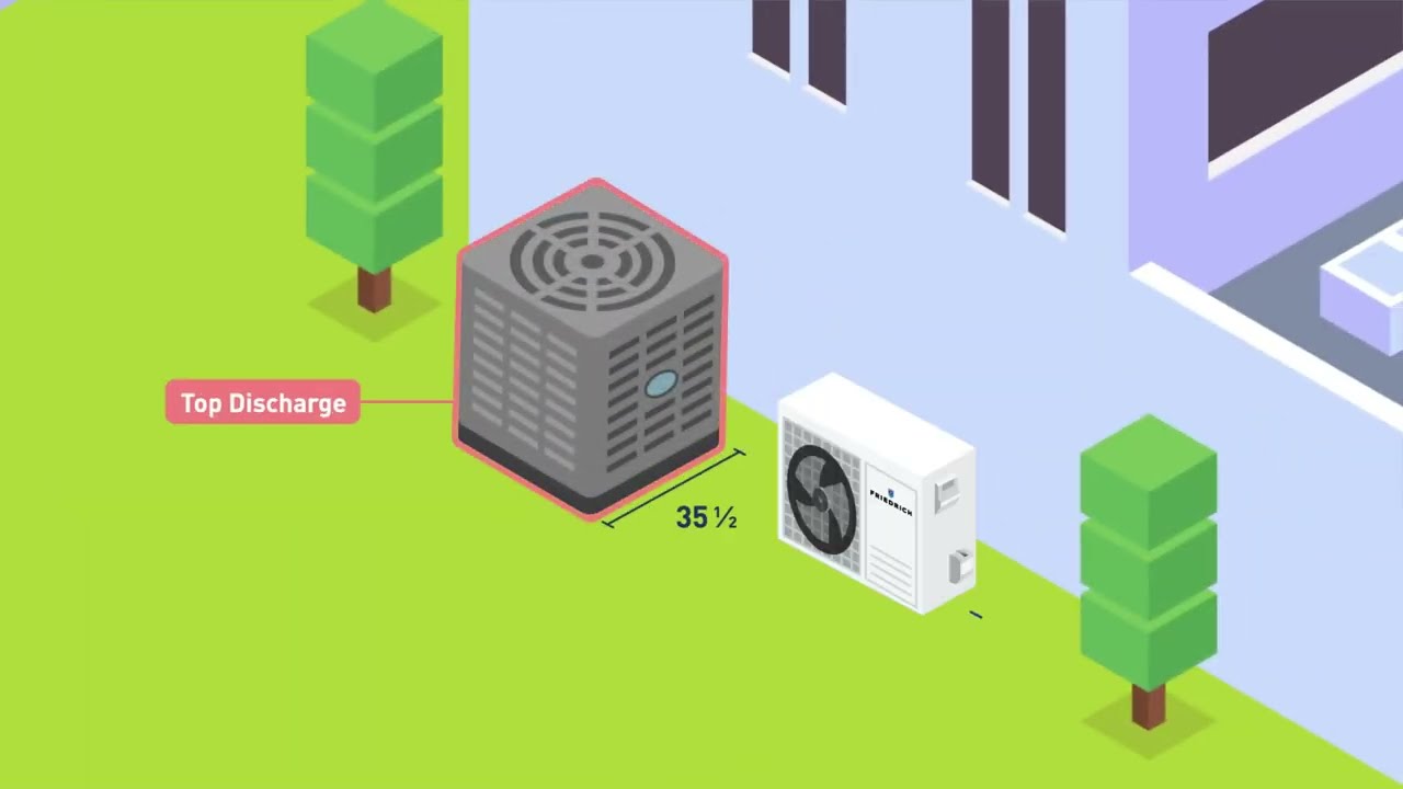 Inverter Heat Pump 3D Product Modeling: Detailed Visualization & Rendering for HVAC Systems