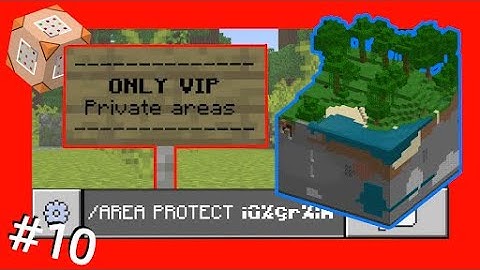 PROTECTED AREAS✅| Minecraft Bedrock👈| Commands😀| #10