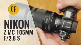 Nikon NIKKOR Z MC 105mm f2.8 VR S Macro Lens