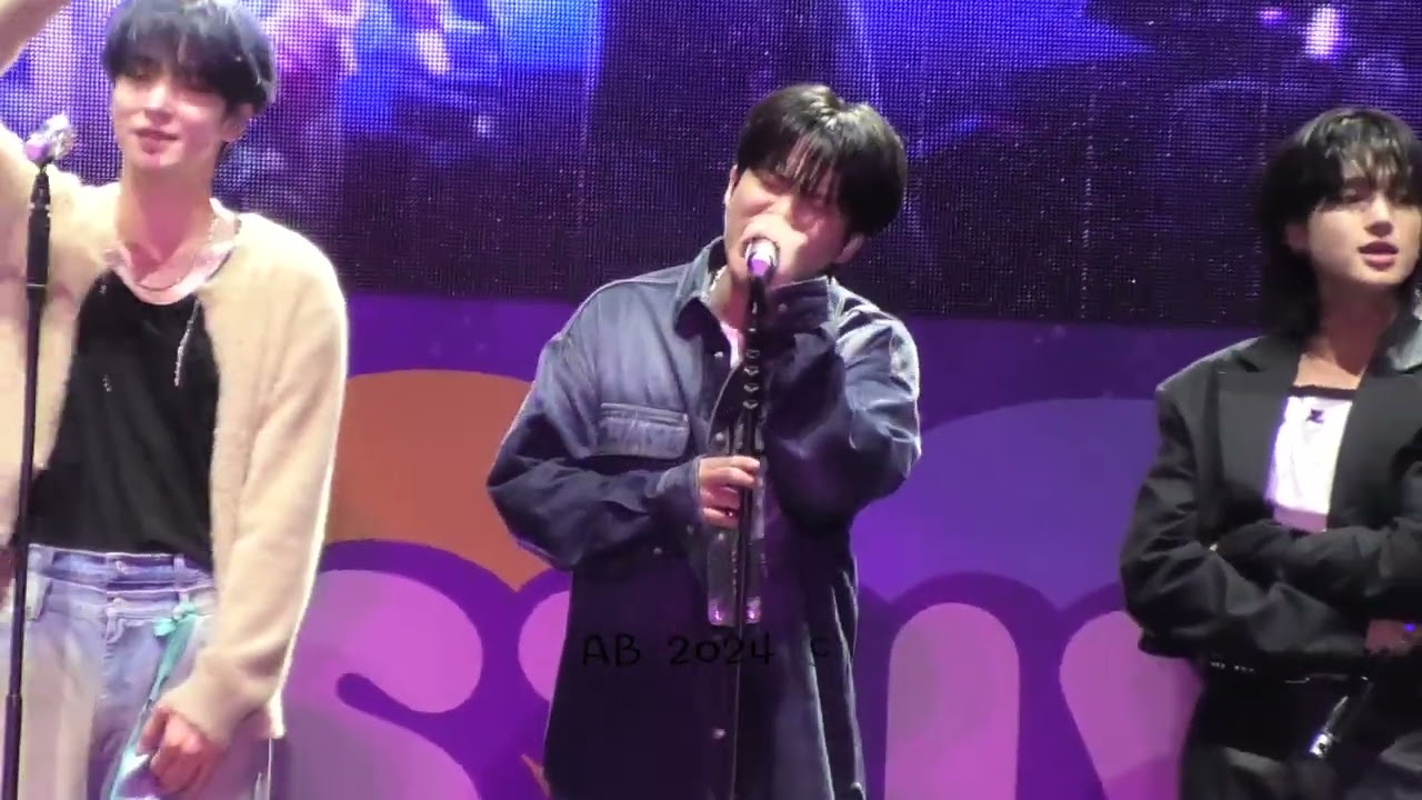 241104 GMF ATEEZ 야간비행 (Turbulence) JONGHO FANCAM 4K HD 1080P