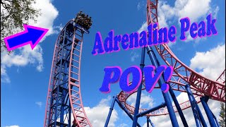 Adrenaline Peak at Oaks Amusement Park, Portland, OR On-Ride POV! (4K)(2024) 🎢